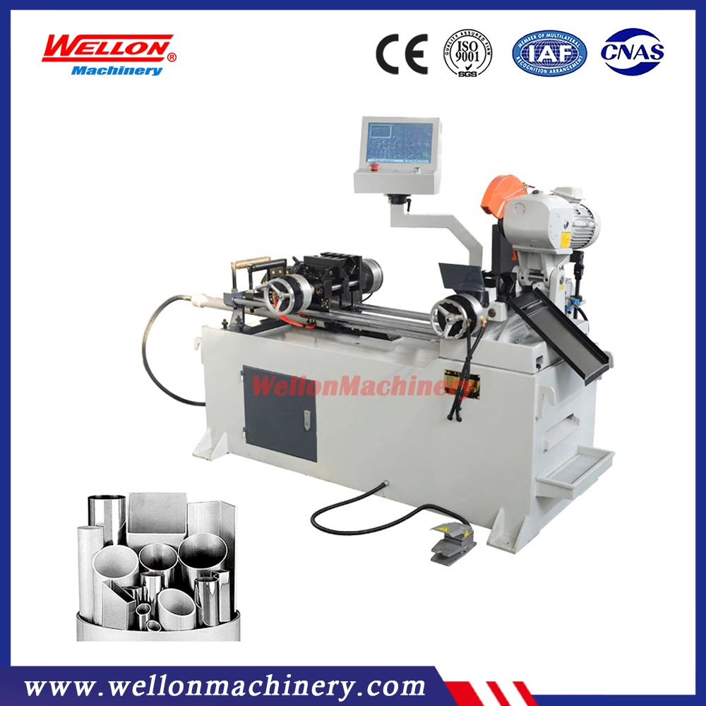 High Speed CNC Pipe Cutting Machine Yj350ncq CNC Cut off Sawing Machine