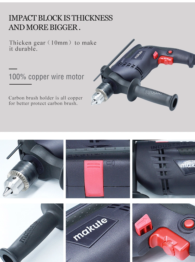 Hot Sale 610W Cheap 13mm Key Chuck Electric Impact Drill