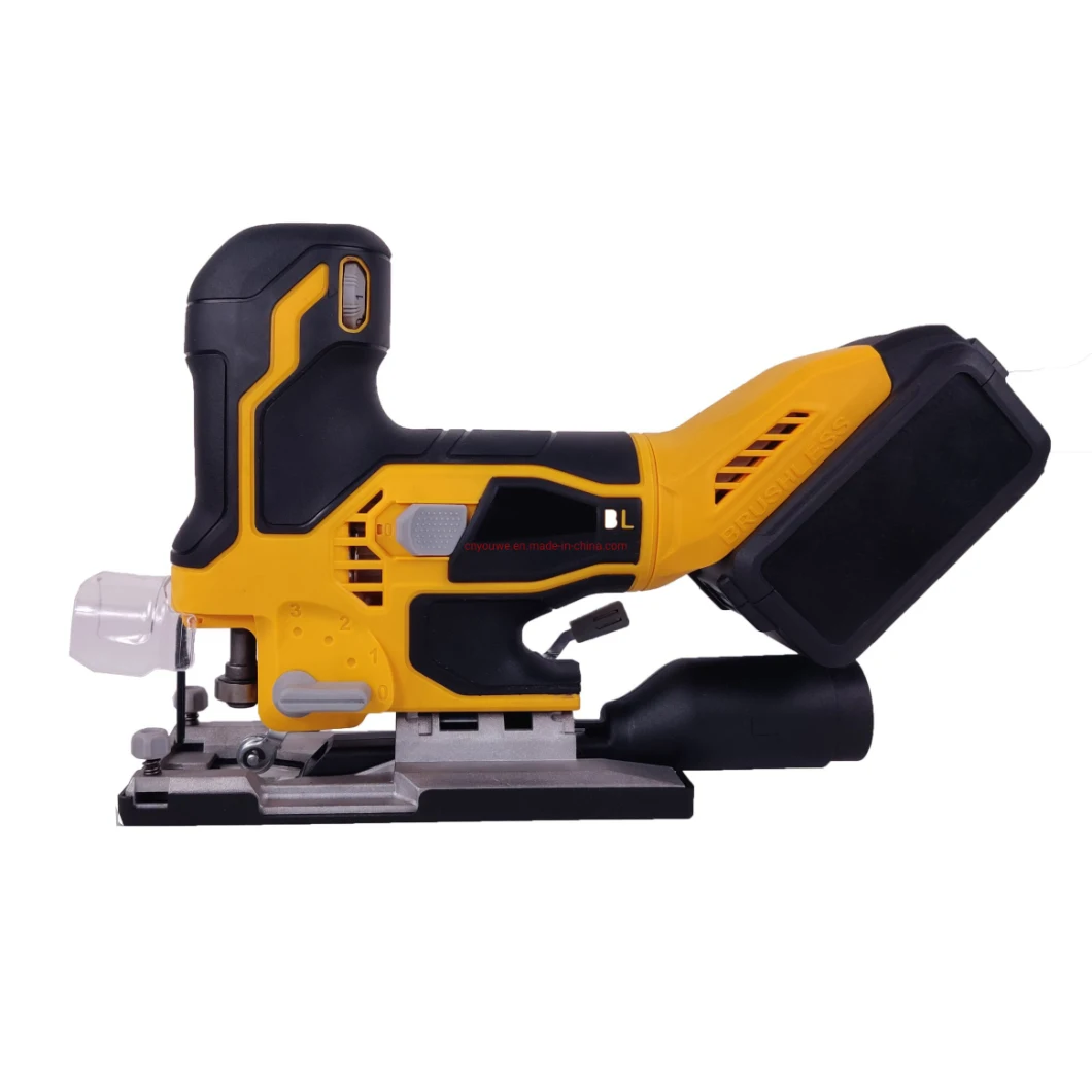 Brushless Motor Cordless Sweep-Saw Fit Battery Electric 21V Lithium Battery Powered Tool Jig Saw